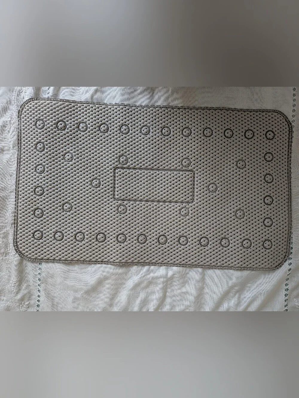 Washable Bath Mat With Suction Cups And Personal Care Set (5 Pc)